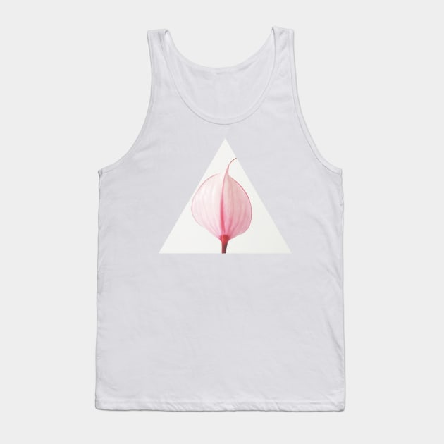 Pink Calla Lily II Tank Top by Cassia